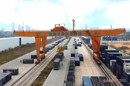 RCEP生效满月，广西凭祥铁路口岸货物进出口同比增长超六成